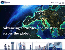 Tablet Screenshot of dev.aerosociety.com